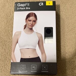 GapFit High-Neck Sports Bra 2-Pack (Small)